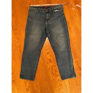 Gloria Vanderbilt Women's Boyfriend Jeans Size 14 Blue Relaxed Fit